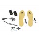 Lithium Standard: heating element embedded in toe area, fit in any boot or shoe