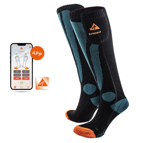 Heated Socks FIRE-SkiSocks APP