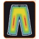 ALPENHEAT Pantaloni Riscaldati FIRE-PANTLINER: short