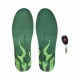 Set: heated insoles, remote control, USB charger