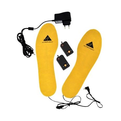 Lithium Standard: heating element embedded in toe area, fit in any boot or shoe